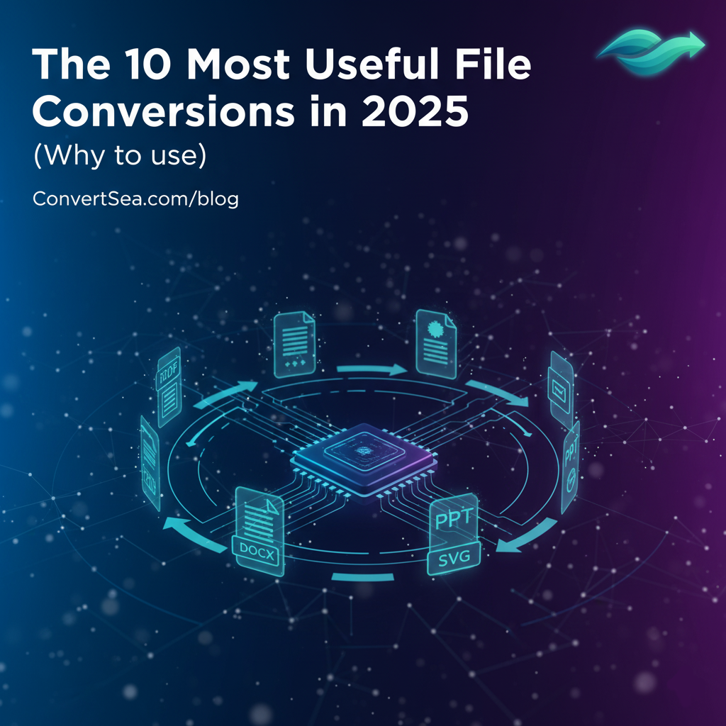 The 10 Most Useful File Conversions in 2025 (Why to use)